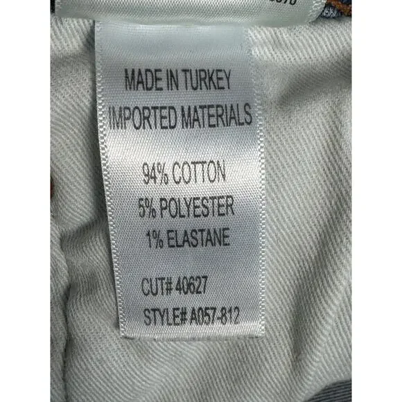 💙 AGOLDE 🩵  Ruby Super High Rise Slim Straight Distressed Ankle Jeans Size 30 - Picture 7 of 12